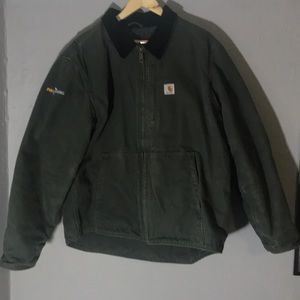 Carhartt Work Jacket Dark Green